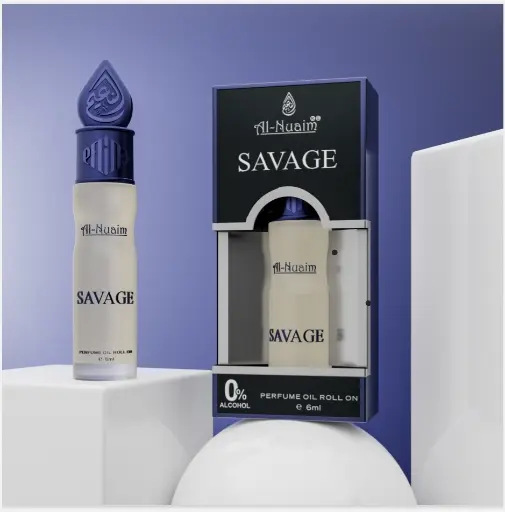 Al-Nuaim Savage 6ml Attar (Non-alcoholic) Set of 12pcs