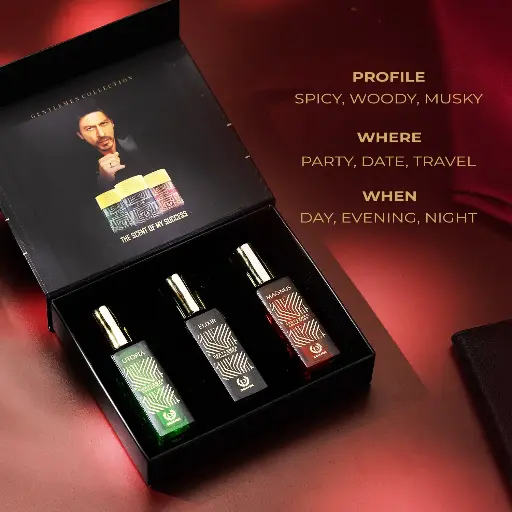 Denver Gentlemen Collection Gift Pack Set of 3 - 60ml